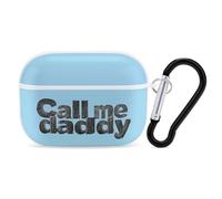 Plaid Call Me Daddy Texture Compatible with Airpod Pro Case Cover Skin with Keychain