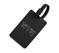 Plaid Call Me Daddy Texture Travel Luggage Tags for Suitcases Handbag Fashion Suitcase Labels