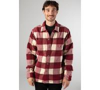 Dickies - Men's casual shirt - Plaid Coaling LS Shirt Tibetan Red for Men in Wool - Size XL Red XL