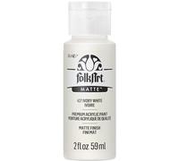 Plaid:Craft Acrylic Paint, Ivory, 59.1 ml (Pack of 1)