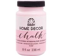 Plaid:Craft Folkart Home Decor Chalk Paint 8 Oz-Vintage Victorian, Pink, 236 ml (Pack of 1)