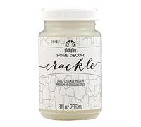 Plaid:Craft Folkart Home Decor Crackle Medium 8 Oz, 8 ounce