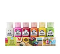 Plaid:Craft Folkart Matte Finish Acrylic Paint Colors 12/Pkg-Festival
