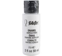 Plaid:Craft Wicker White Folkart Enamels - 2oz, 40-4001