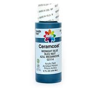 Plaid Delta Ceramcoat Acrylic Paint 2oz-Midnight Blue - Opaque