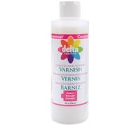 Plaid Delta Ceramcoat Protect Exterior/Interior Varnish-8 Oz Gloss
