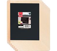 Plaid Enterprises Double Sided Framed Chalkboard, 6 Pack