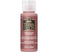 Plaid Enterprises Earthy Rose Folkart Terra Cotta Textured Paint - 2oz