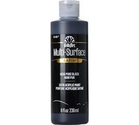 PLAID ENTERPRISES, INC. FA Multi Surface 8OZ Pure Black, 8 Oz