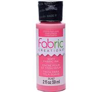 Plaid Fabric Creations Fabric Paint, Water Based Ink, Hot Pink, 59 ml