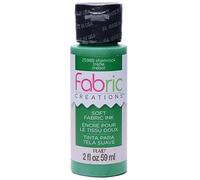 Plaid Fabric Creations Fabric Paint, Water Based Ink, Shamrock, 59 ml