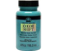 Plaid Folkart Colour Shift Acrylic Paint, Aqua, 4oz/118.2ml