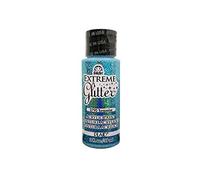 Plaid FolkArt TURQUOISE Extreme Glitter