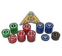 Plaid Hat Games | Ashes Ascendancy Premium Tokens | Board Game Accessory | Ages 14+ | 2 Players | 30-60 Minutes Playing Time