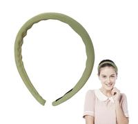 Plaid Headbands for Women,Elastic Hair Headband Soft Head Bands - Non-Slip Women Headgear Thin Face Washing Skin Care Accessories for Gym & Yoga