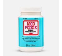 Mod Podge 8 oz Paper Matte Waterbase Sealer, Glue and Finish, Clear