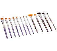 Plaid PE1900 Folk Art One Stroke Signature Brush Set, 13 Pieces