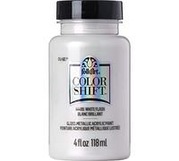 Plaid PE44495 Folk Art Colour Shift Acrylic Paint, White Flash, 4 oz.