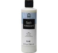 Plaid PE5561 Folk Art Flash Iridescent Flash Iridescent Finish, Blue Violet 8 oz.
