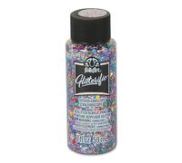 Plaid PE5929 Folk Art Glitterific Acrylic Paint, Kaleidoscope, 2 oz., small