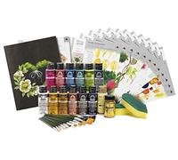 Plaid PE99436 Folk Art Let's Paint One Stroke Wreath of the Month Paint Kit