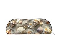Plaid Red And Black Print Receive Bag Makeup Bag Cosmetic Bags Travel Storage Bag Toiletry Receive Bags Pencil Case Pencil Bag, Seashells Sand2, One Size