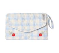 Plaid Sky travel changing mat Light blue one size
