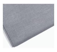 Plain 100% Cotton Fabric for Arts & Crafts, Dressmaking, Quilting, Sewing, Bedding, Pillowcases, Bunting - 150 CM Extra Wide by Black Horse Surrey (Grey, 10 Meter)