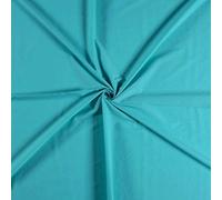 Plain 100% Cotton Voile Fabric Material - Aqua, 1Mtr 140cmx100cm