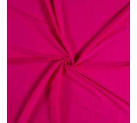 Plain 100% Cotton Voile Fabric Material - Fuchsia, 1Mtr 140cmx100cm