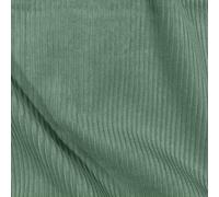 Plain 4.5 Wale Cotton Corduroy Fabric Soft Needlecord 140cm Wide - Per metre (Mint)