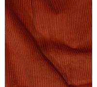 Plain 4.5 Wale Cotton Corduroy Fabric Soft Needlecord 140cm Wide - Per metre (Orange)
