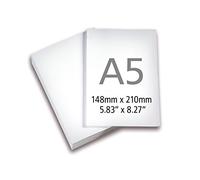 Plain A5 Home and Office Printing Paper 500 Sheets 100gsm