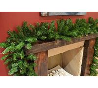 Plain Artificial Pine Garland 2.7m