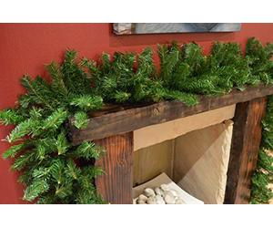 Plain Artificial Pine Garland 2.7m