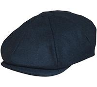 Plain Baker Boy Cap (57 cm, Black)