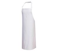Plain Bib Apron Chef Butcher Food Cooking Kitchen Bar Catering Uniform Work S840 [White]