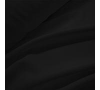 Plain Black 100% Polyester Bi-Stretch Budget Suiting/Display Fabric (Per Metre)