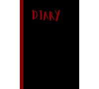 Plain Black diary for everyday use