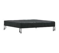 Plain Black Fabric Tablecloth 102 x 102 x 15 cm Waterproof Weatherproof with Carry Bag for Garden Patio Balcony Outdoor Lounge Group Protection Against Rain and Dirt