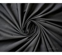 Plain Black Polycotton Fabric for Dressmaking, Art & Craft, Sewing, Quilting | 45'' - 115 cm Wide| Precut Length 5m
