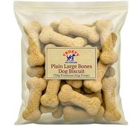 Plain Bones Large Dog Biscuits 750g | Dog Treats & Training Treats | Large Dog Treats for Small, Medium & Large Dogs | By Trusty Pet Supplies