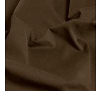 Plain Brown Polycotton Fabric for Dressmaking, Art & Craft, Sewing, Quilting | 45'' - 115 cm Wide| Precut Length 10m