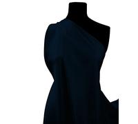 Plain Budget Satin Silky Fabric Lightweight Dress Material - Dress Fabric, Bridal Use, Costumes, Crafting, Draping, Decoration & Swagging l 60" - 150cm Wide | Sold by The Metre (Navy Blue, 1 Metre)