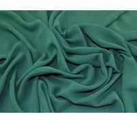 Plain Chiffon Dress Fabric Bottle Green - per metre