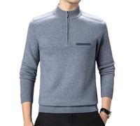 Plain Clothes,Jumper For Men Uk,Product Category Men’s Sweater Coat The Knitwear for Winter Comfort and Style (Light Gray, 105)