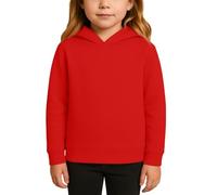 Plain Color Boys Hoodies Boys Girls Cotton School Season Hoodies Jacket Kids Warm Hoody Hooded Long Sleeve Pullover Sweatshirt Outerwear Kids Jumper Top for Sports Preppy Clothes (Red, 11-12 Years)