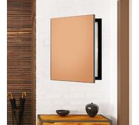 Plain Color Fuse Box Cover Cabinet, Wall Hanging Electl Panel Hide, Detive Door for Breaker Box, 40x50CM (15.7x19.7in) - Slish & Functal Cover Solut