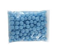 100 x Sky Blue Ping Pong Balls Table Tennis 40mm No Logos Plain Ideal for Cat Dog Pet Toy School Crafts
