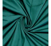 Plain Coloured Polycotton Fabric by The Metre 114cm Wide 46 Colours with Discounts - Colour 37 - Bottle - ONE METRE